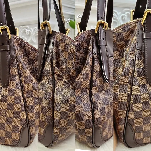🔥😍Beautiful Condition 🔥 😍 Authentic Louis Vuitton Verona Damier Ebene - Picture 6 of 14